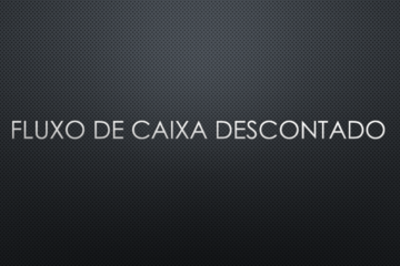 Fluxo de Caixa Descontado - Capa