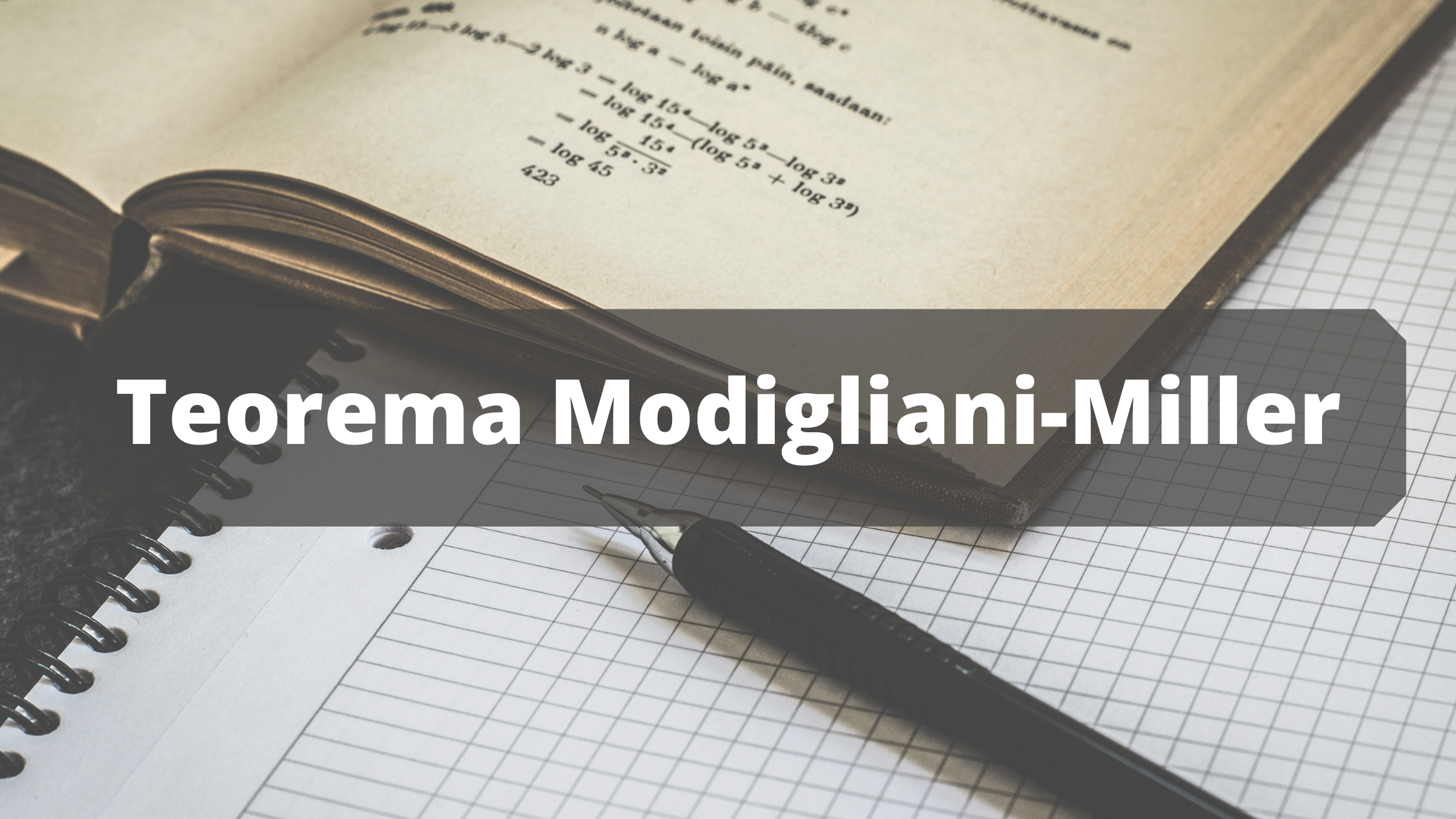 Teorema Modigliani-Miller - Capa